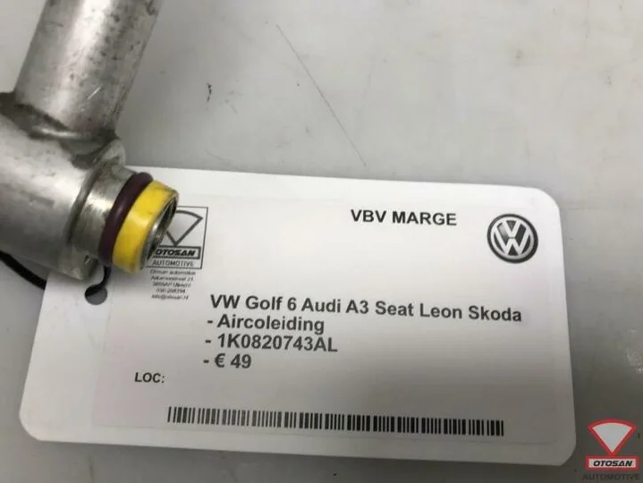 vw-golf-6-audi-a3-8p-seat-skoda-aircoleiding-1k0820743al — foto 2