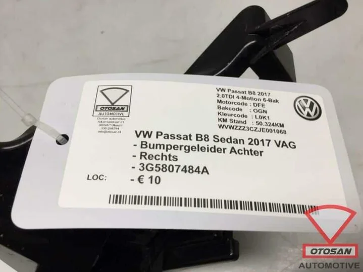 vw-passat-b8-sedan-bumpergeleider-achter-rechts-3g5807484a — foto 2