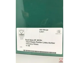 seat-ibiza-6f-2019+-ruit-raam-portier-links-achter-privacy-g — foto 3