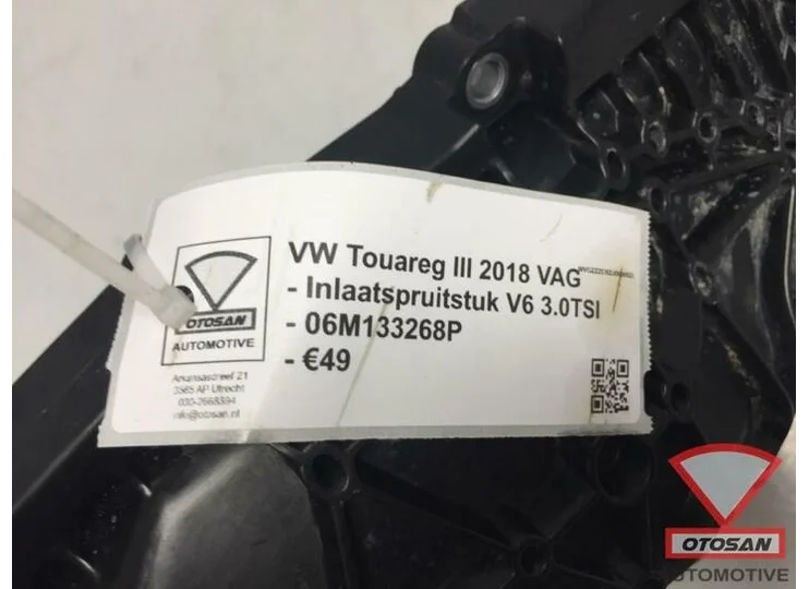 VW Touareg III 2018 VAG Inlaatspruitstuk V6 3.0TSI 06M133268