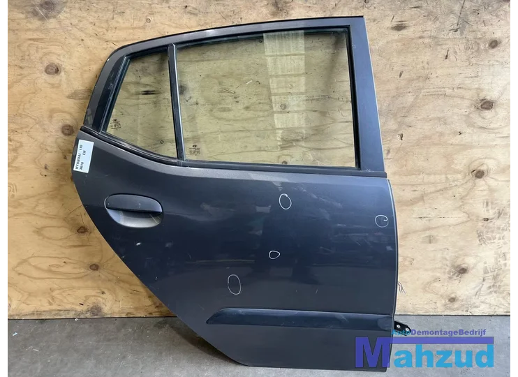 HYUNDAI I10 (PA) Grijs rechts achter deur portier 2007-2013