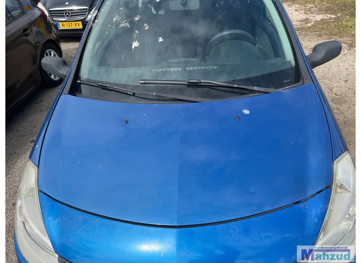 RENAULT CLIO 3 Blaue TEI45 Motorhaube 2005-2010