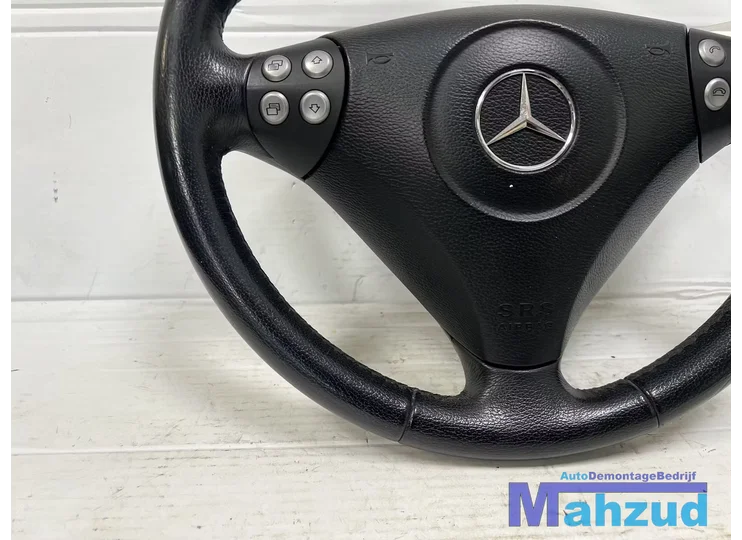 mercedes-w203-c-klasse-r171-slk-stuurwiel-stuur-leer-airbag