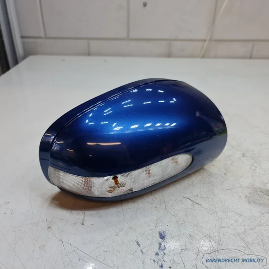 spiegelkap-mercedes-w203-s203-c-klasse-rechts-passagierskant-a2038100164-345-orion-blauw-origineel-gebruikt — foto 4