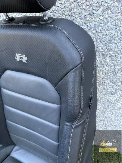 interieur-vw-golf-7-r-r20-ledercarbon-links-bestuurders-stoel — foto 5
