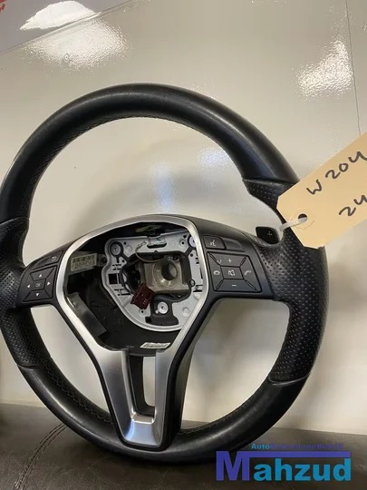 mercedes-w204-c-klasse-stuurwiel-stuur-sportstuur-leer — foto 3