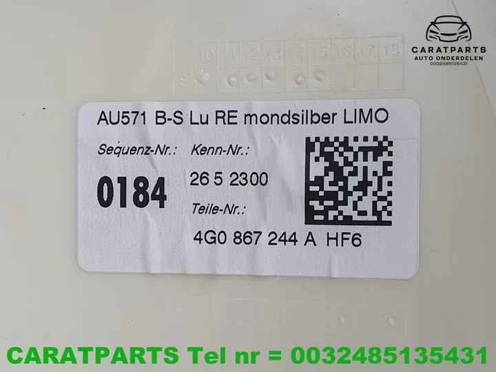 4g0867244a-a6-bstijlbekleding-a6-stijl-bekleding-a6-4g-c7 — foto 6