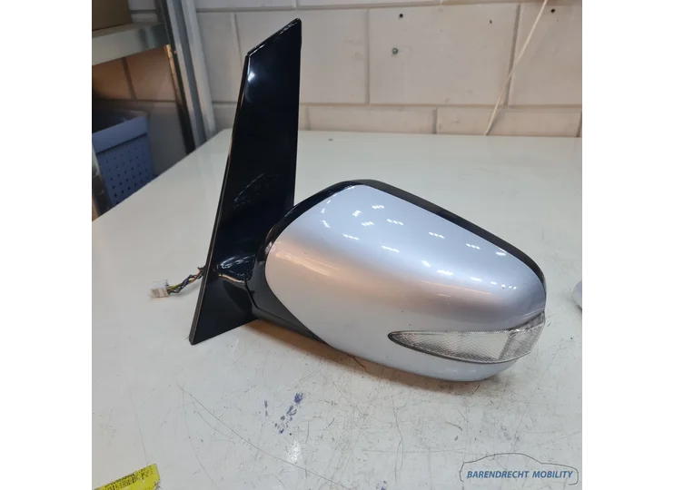 mitsubishi-grandis-9pins-buitenspiegel-links-bestuuderskant-zilver-origineel-nette-staat-gebruikt-buiten-spiegel-led-knipperlicht-2003-2004-2005-2006-2007-2008-2009-barendrecht-mobility-service