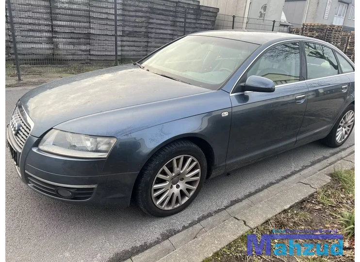 AUDI A6 C6 Grijs LZ7R links achter deur portier 2004-2011 