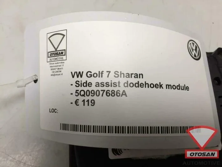 vw-golf-7-sharan-vag-side-assist-dodehoek-sensor-5q0907685a — foto 3