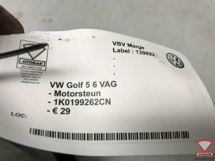 vw-golf-5-6-vag-motorsteun-motor-steun-1k0199262cn — foto 2