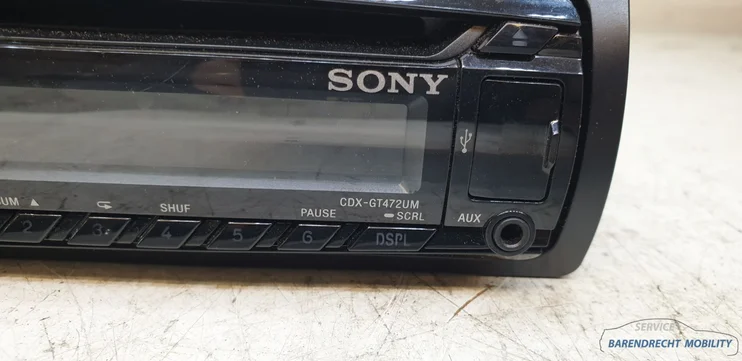 sony-radio-cd-usb-speler-cdxgt472um-subwoofer-52wx4-1din-origineel-gebruikt — foto 5