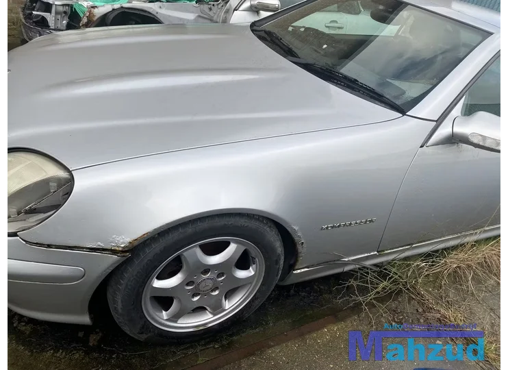 MERCEDES SLK R170 Zilver grijs 744 Links voor scherm zijscherm
