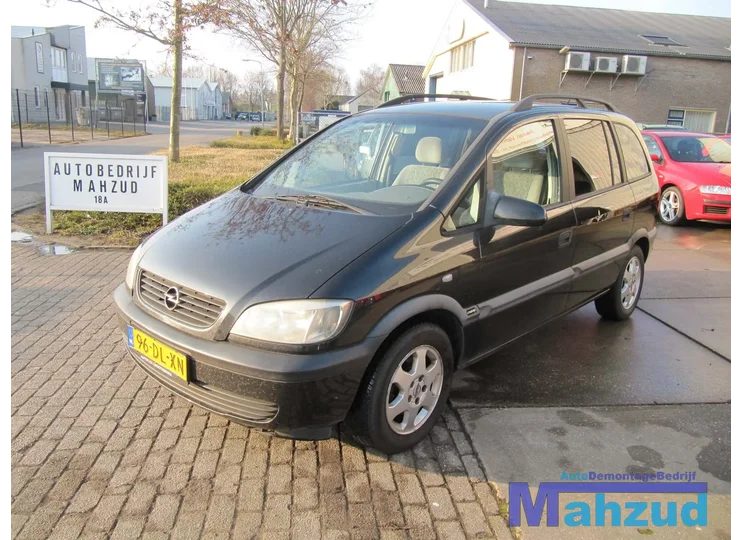 OPEL ZAFIRA A WIT INTERIEUR COMPLEET
