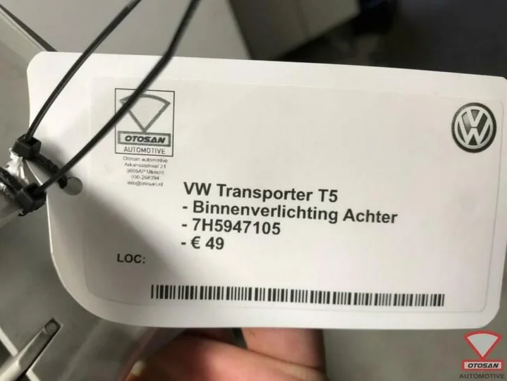 vw-transporter-t5-binnenverlichting-achter-7h5947105 — foto 2