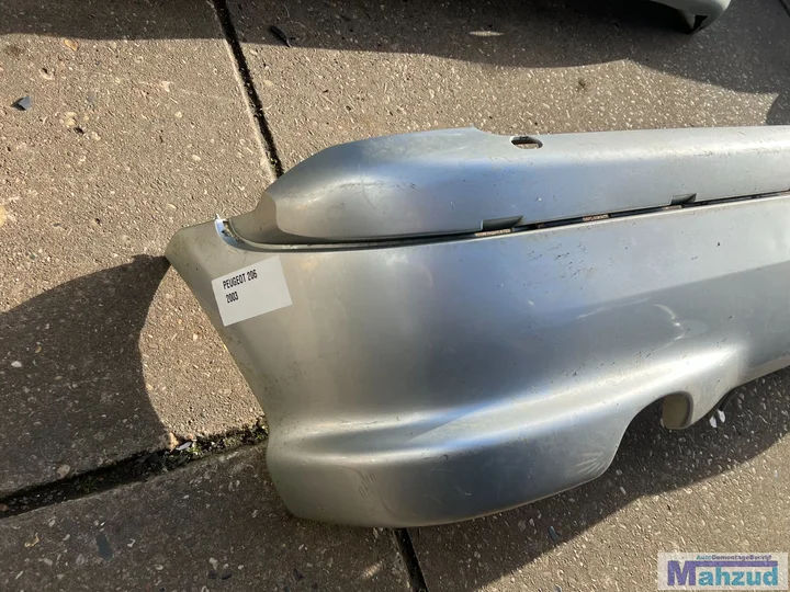 peugeot-206-grijs-zilver-achterbumper-19982006 — foto 2