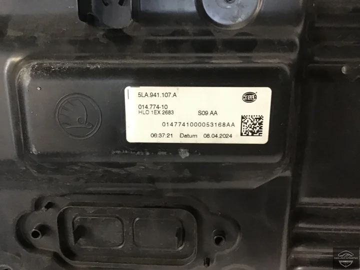 skoda-enyaq-iv-2024-led-grille-grill-origineel-5la941107a — foto 3