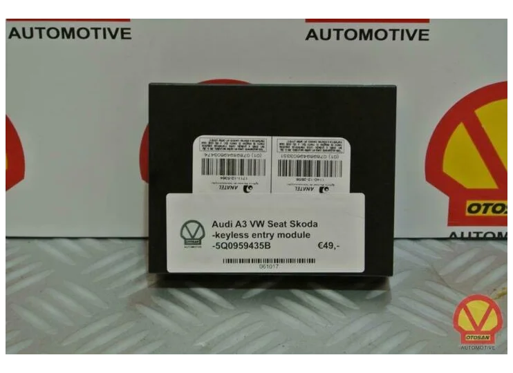 audi a3 vw seat skoda keyless entry module 5q0959435b