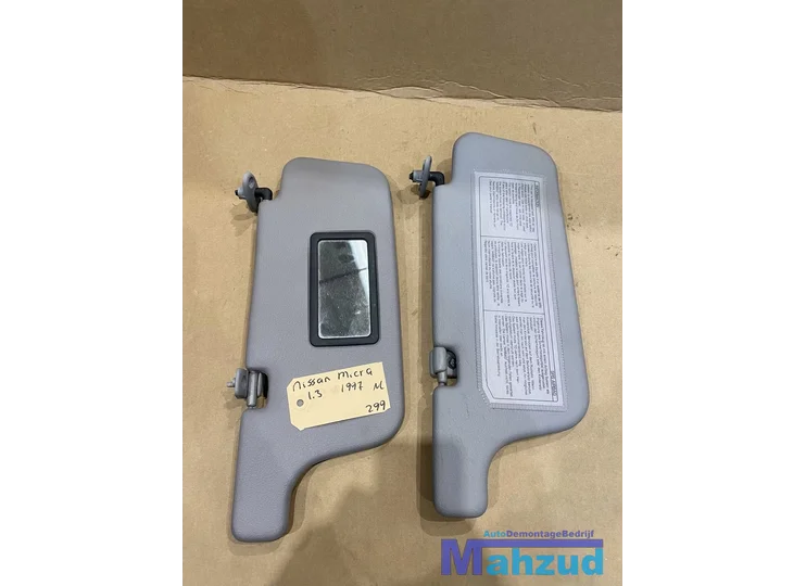 NISSAN MICRA 2 K11 Links rechts zonneklep 1993-2002