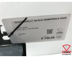 toyota-aygo-c1-108-2014-bumperbalk-balk-voor-origineel — foto 2