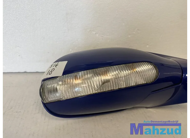 mercedes-slk-r170-rechts-blauw-spiegel-met-knipperlicht