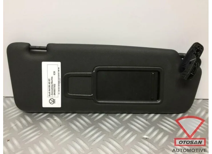 audi a4 8k a5 8t sonnenblende rechts schwarz 8k0857552
