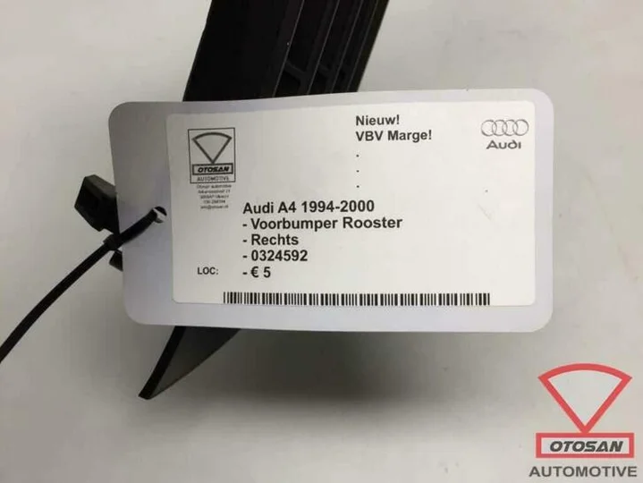 audi-a4-1999-voorbumper-rooster-rechts-nieuw!-0324592 — foto 2
