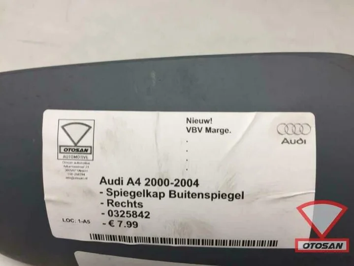 audi-a4-2000-2004-spiegelkap-spiegel-kap-rechts-nieuw!-03258 — foto 3