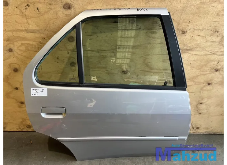 PEUGEOT 306 Hatchback ZILVER EYCC Rechts achter deur 1993-2000