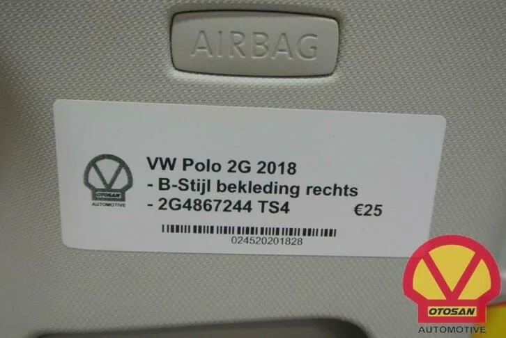 vw-polo-2g-b-stijl-bekleding-rechts-2g4867244 — foto 2