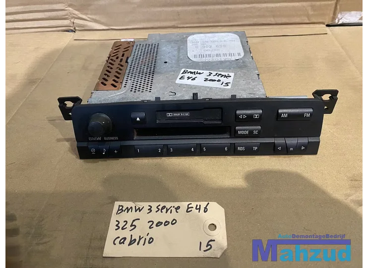 BMW 3 SERIE E46 Radio cassette speler 