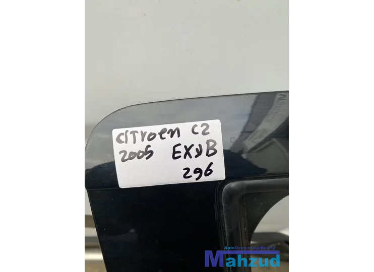 citroen-c2-jm-rechter-deur-portier-compleet-zwart-exyb