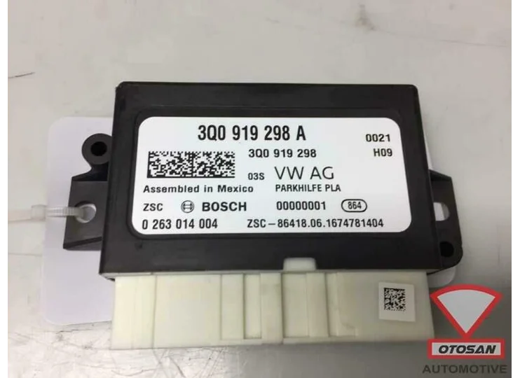 vw tiguan 5na 2018 vag pdc parking sensor module 3q0919298a