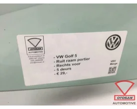 vw-golf-v-5-ruit-raam-deur-portier-rechts-voor-5-deurs — foto 3