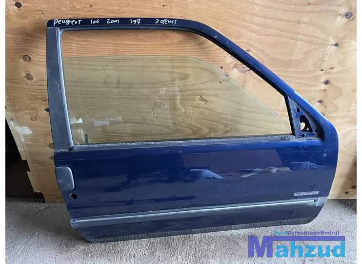 PEUGEOT 106 BLAUW KPKD Rechts rechter deur portier