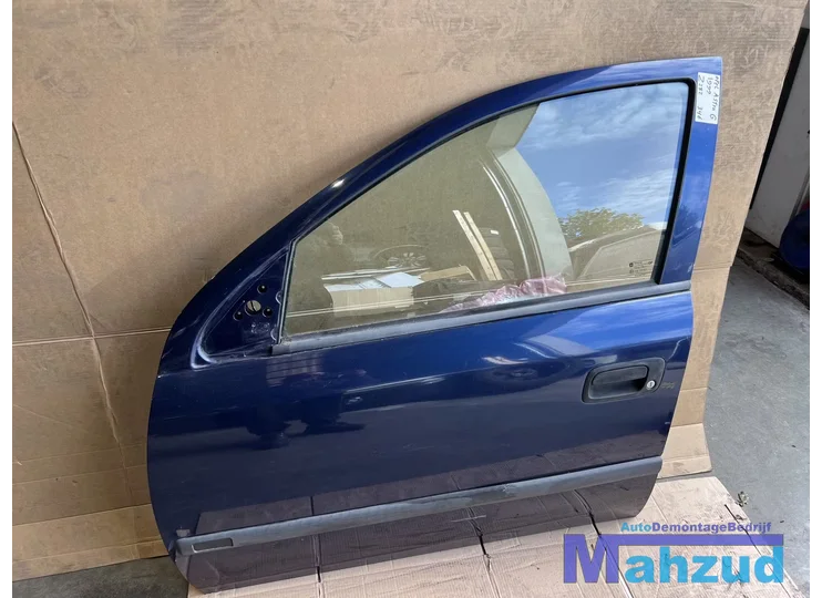 OPEL ASTRA G Blauw Z288 Links voor deur portier 5 deurs