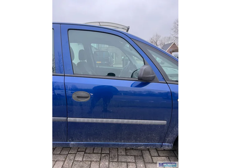 OPEL MERIVA A Blau Z21B rechte Vordertür 2003-2010