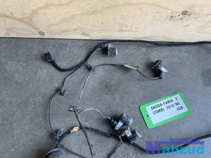 skoda-fabia-2-achterbumper-sensor-set-met-kabelboom-20062014 — foto 2