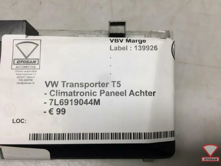 vw-transporter-t5-climatronic-paneel-achter-7l6919044m — foto 2