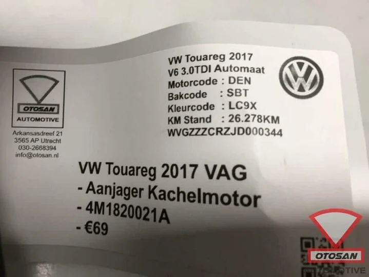 vw-touareg-2018-vag-aanjager-kachelmotor-4m1820021a — foto 3