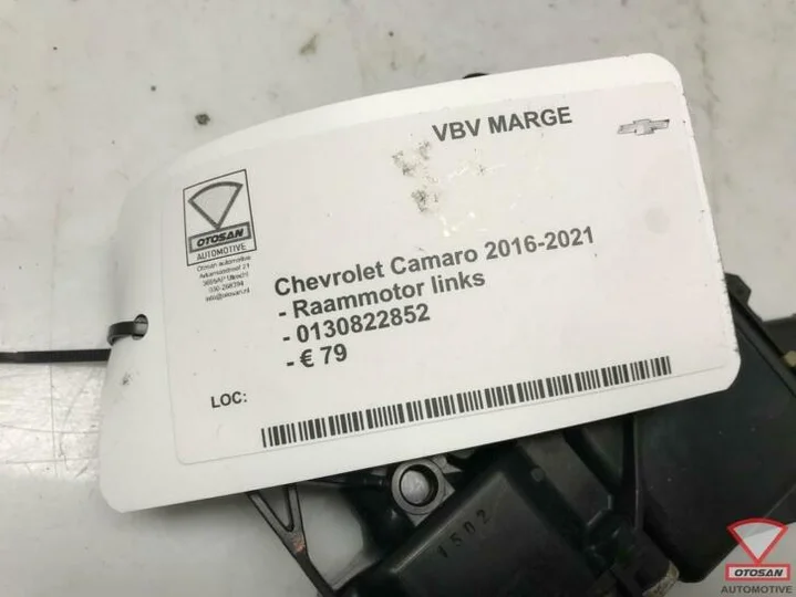 Chevrolet Camaro 2016-2021 Raammotor Links 0130822852 — foto 3