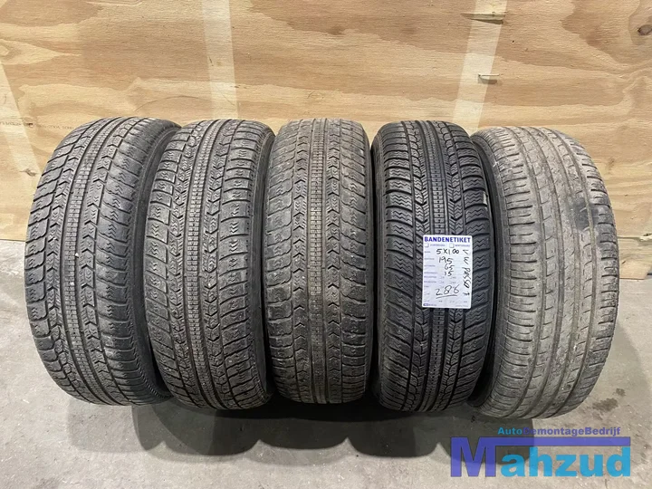 vw-audi-seat-5x112-stalen-velgen-banden-15-inch-reserveband — foto 5