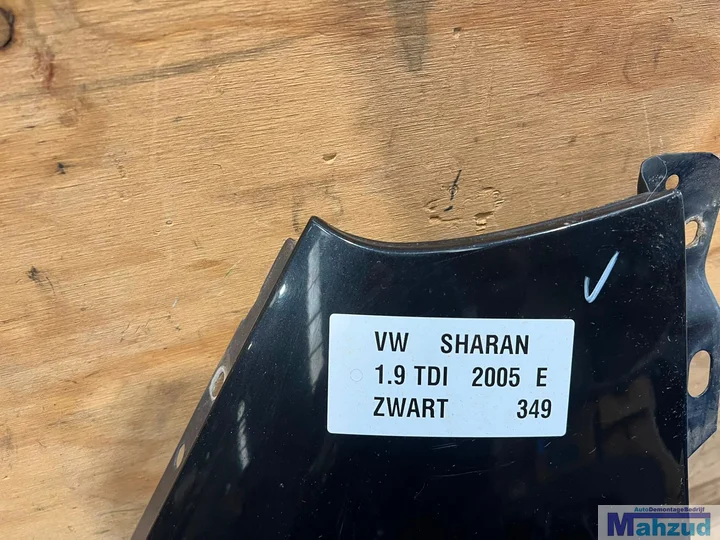 volkswagen-sharan-20002010-zwart-rechter-voorscherm — foto 2