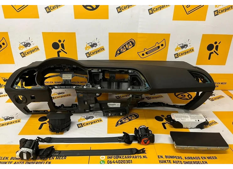 Airbagset Seat Leon 5F III 2012 tot 2021 compleet Dashboard