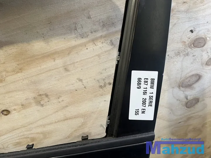 bmw-1-serie-e87-zwart-6689-links-voor-deur-20032010 — foto 2