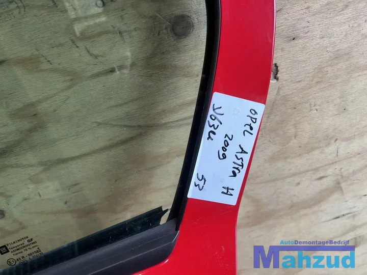 opel-astra-h-hatchback-rood-y63u-links-achter-deur-portier-20042011 — foto 2