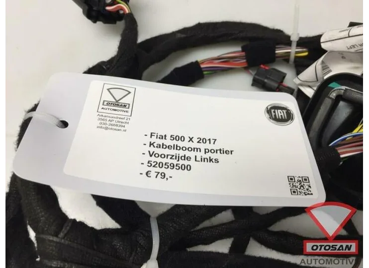 Fiat 500 X 2017 Kabelboom Portier Links Voor 52059500