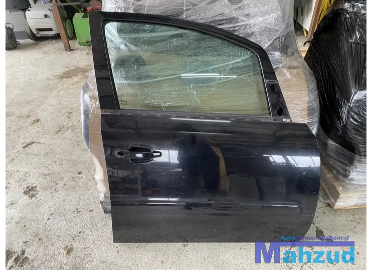 OPEL ZAFIRA B Zwart Z20R Rechts voor deur portier 2004-2010