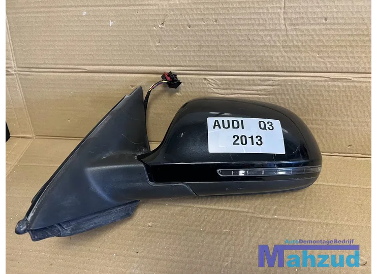 AUDI Q3 8UB/8UG Zwart links spiegel buitenspiegel 2011-2018