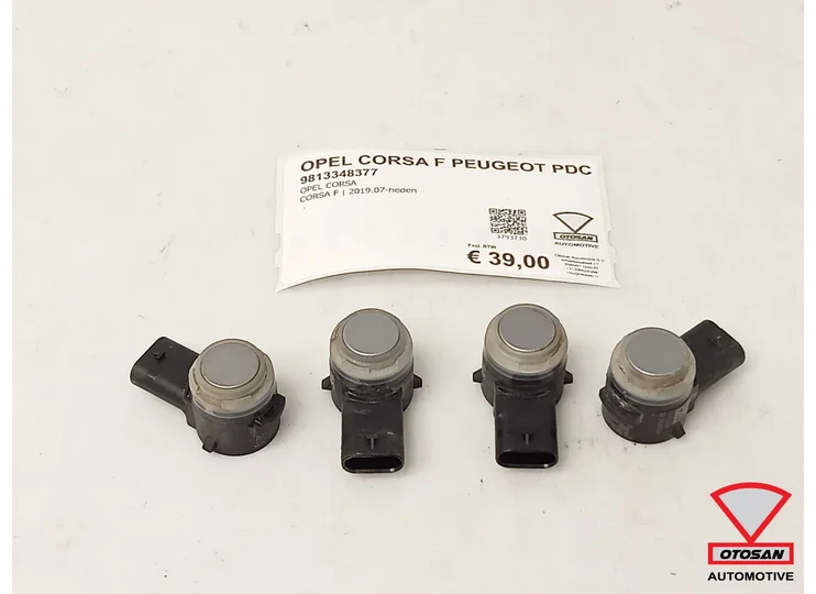 Capteur de stationnement PDC pour Opel Corsa F Peugeot 9813348377